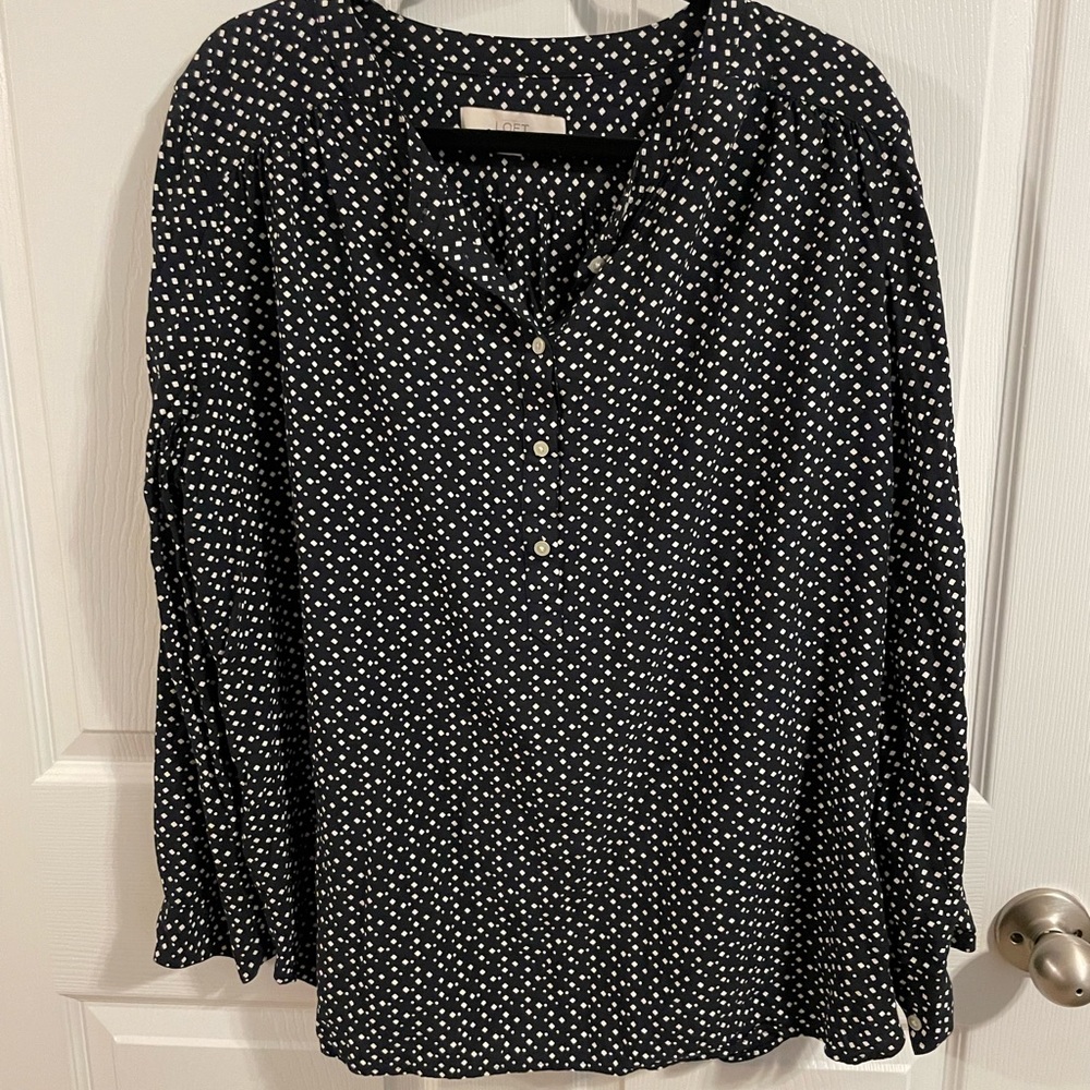 Long sleeve blouse